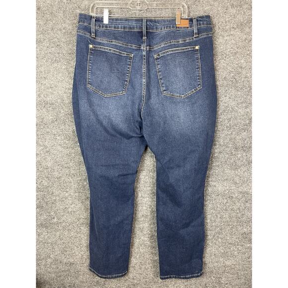 Judy Blue Jeans Women's Size 20W Boyfriend Fit Blue Strech - Picture 11 of 16